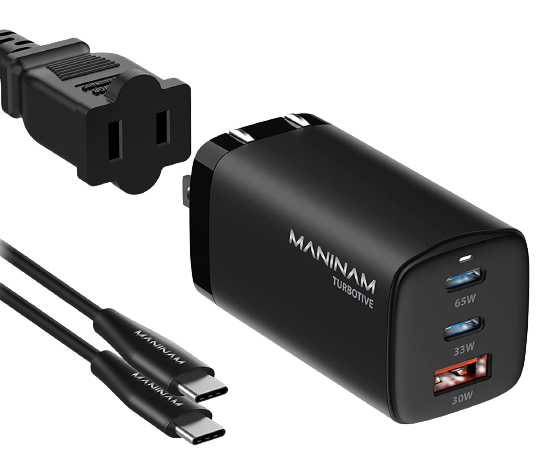 MANINAM 65W Super Fast USB C Wall Charger - M133 - maninam-power