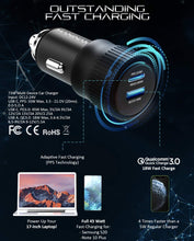 Load image into Gallery viewer, MANINAM Super Fast USB C Car Charger for Samsung S21 S20 Ultra Note 20 10 Plus Super Fast Charging 2.0 [73W Turbotive] Pro 55W PPS Charger Adapter for iPhone 12 11 MacBook Laptops - maninam-power
