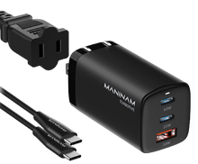 Load image into Gallery viewer, MANINAM 65W Super Fast USB C Wall Charger - M133 - maninam-power
